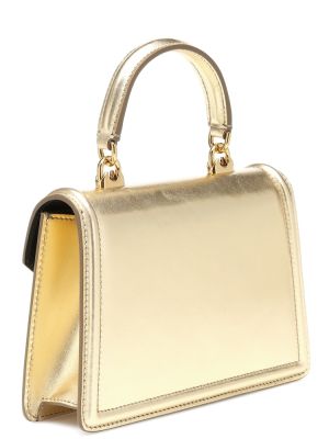 Sac bandoulière en cuir Dolce&gabbana doré