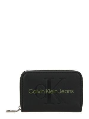 Piniginė su užtrauktuku su užtrauktuku Calvin Klein Jeans juoda