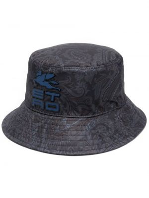 Mütze mit print mit paisleymuster Etro blau