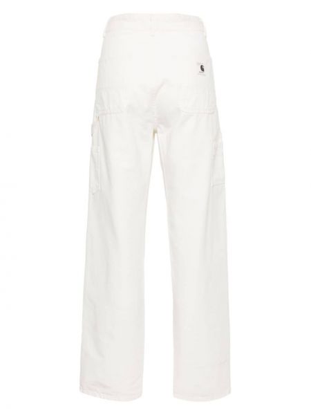 Pantalon droit Carhartt Wip blanc