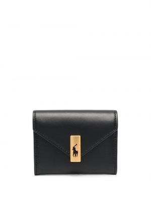 Csatos pénztárca Polo Ralph Lauren fekete