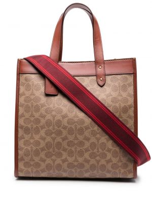 Shoppingbag Coach brun