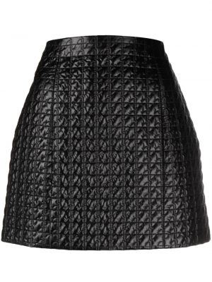 Prošívané mini sukně Patou černé