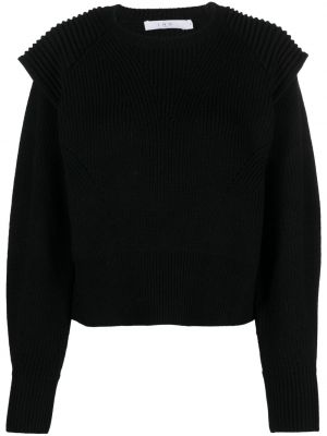 Вълнен пуловер Iro черно