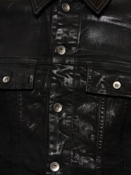 Kurtka jeansowa Rick Owens Drkshdw czarna