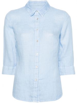 Λινό πουκάμισο με μανίκια τρία τέταρτα 120% Lino