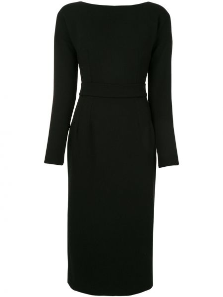 Vestido de noche ajustado Dolce & Gabbana negro