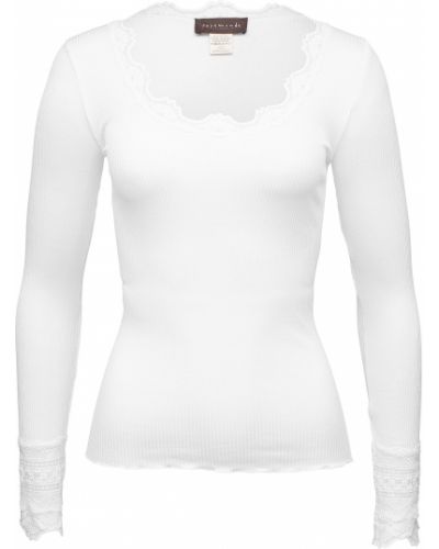 Marškinėliai ilgomis rankovėmis Rosemunde balta