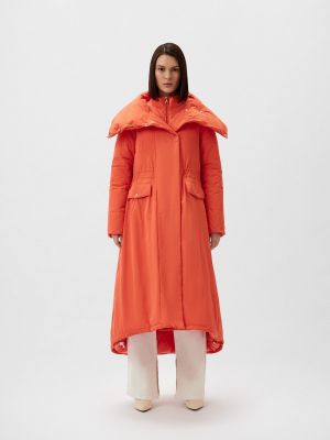 Демисезонная куртка Patrizia Pepe оранжевая
