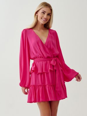 Košeľové šaty Tussah ružová