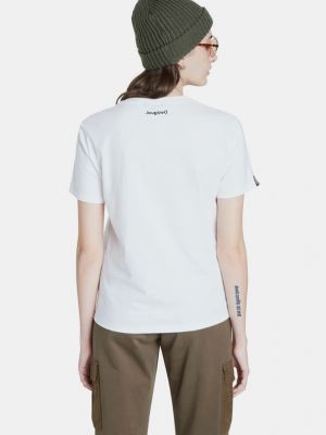 T-shirt Desigual weiß