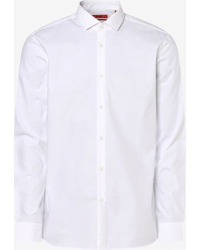 HUGO - Koszula męska łatwa w prasowaniu – Erondo, biały