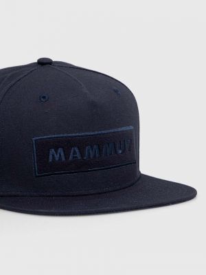 Pamučna kapa Mammut plava