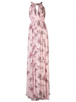 Вечерна рокля на цветя Marchesa Notte Bridesmaids розово