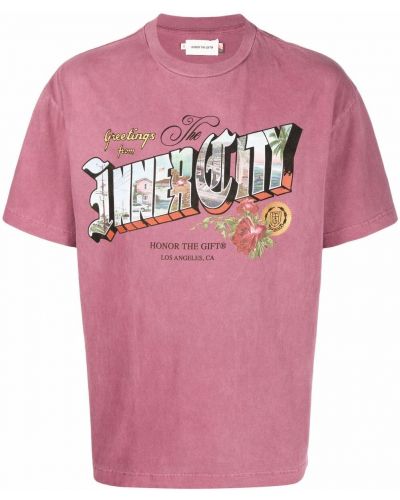 Camiseta Honor The Gift rosa