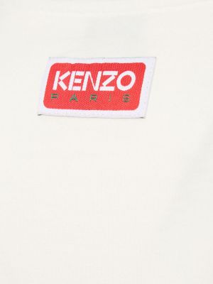 Jersey pamut póló nyomtatás Kenzo Paris piros