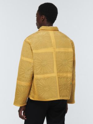 Pikowana kurtka Bode żółta