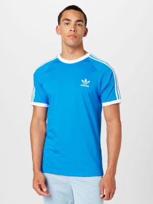 Tricou cu dungi slim fit Adidas Originals
