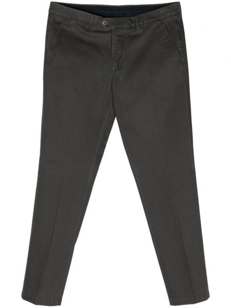 Pantalon chino en coton Corneliani gris