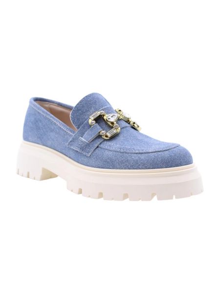 Loafers E Mia niebieskie