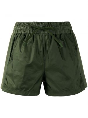 Pantalones cortos con cordones de malla Perfect Moment verde
