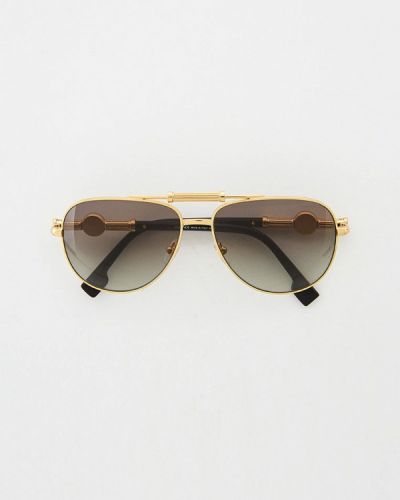 Солнцезащитные очки Versace, золотой
