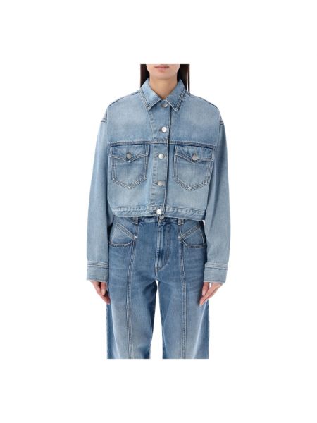 Niebieska kurtka jeansowa Isabel Marant Etoile