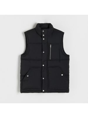 Prešívaná vesta Reserved čierna