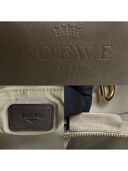 Bolso shopper de cuero Loewe Pre-owned marrón