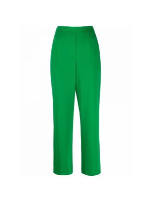 Proste spodnie Parosh zielone