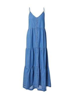 Košeľové šaty Warehouse modrá