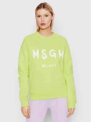 Zelená mikina Msgm