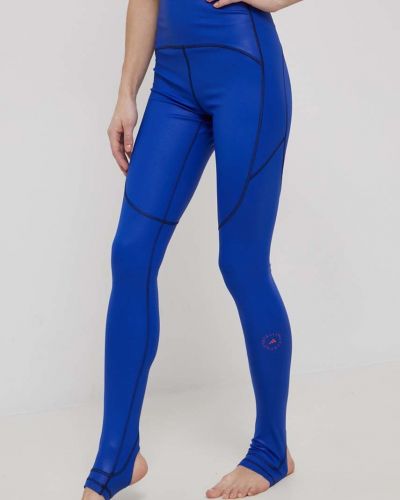 Legginsy Adidas By Stella Mccartney, niebieski