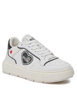 Sneakersy Love Moschino Białe