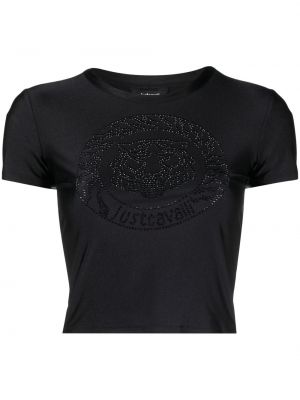 T-shirt Just Cavalli noir