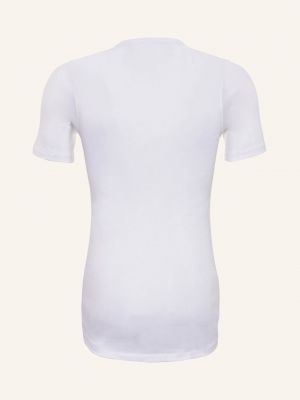 Хлопковая футболка Hanro белая