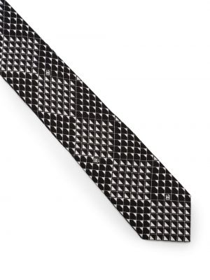 Zīda kaklasaite ar apdruku Dolce & Gabbana