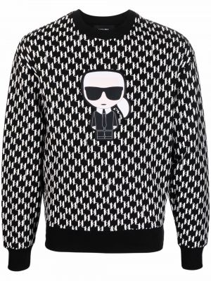 Sweatshirt Karl Lagerfeld svart