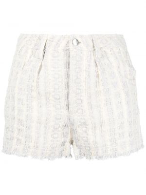 Tweed shorts Iro weiß