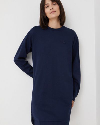 Lacoste ruha sötétkék, mini, egyenes