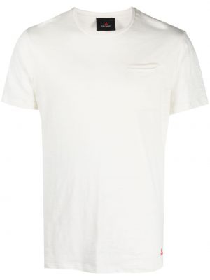 Тениска бродирана с джобове Peuterey бяло