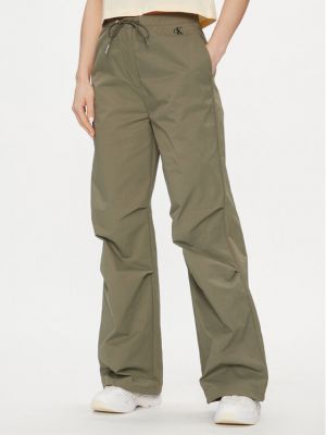 Cargo kalhoty Calvin Klein Jeans khaki