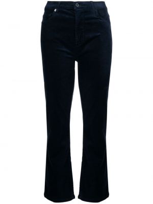 Jeans bootcut taille haute 7 For All Mankind bleu