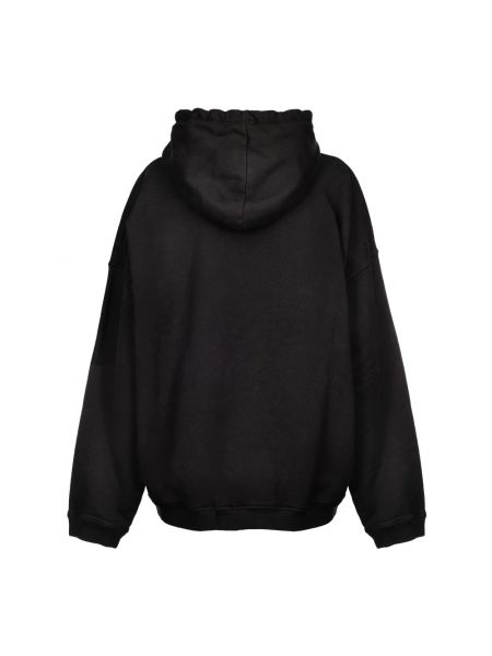 Oversize hoodie Dsquared2 schwarz