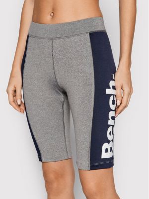 Sportske kratke hlače slim fit Bench siva