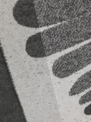 Echarpe à imprimé à motifs abstraits Holzweiler gris