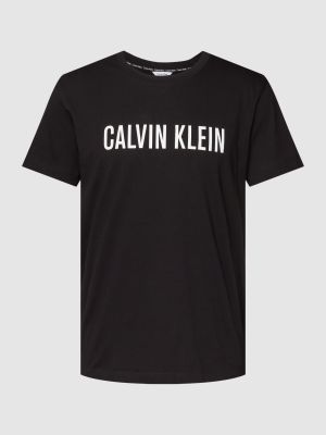 Koszulka z nadrukiem Calvin Klein Underwear czarna