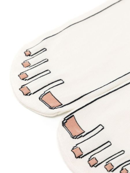 Skarpety bawełniane Yohji Yamamoto białe