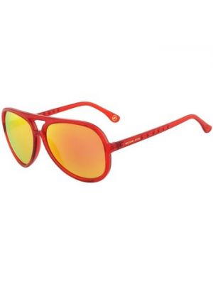 Czerwone okulary przeciwsłoneczne Michael Michael Kors