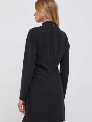 Testhezálló mini ruha Calvin Klein fekete
